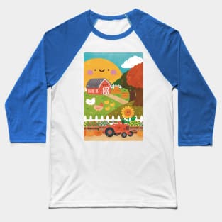 Chicken Farm Baseball T-Shirt